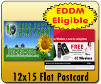12x15 Flat PC - Direct Mail | Cheapest EDDM Printing