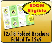 12x18 Folded Brochure - Direct Mail | Cheapest EDDM Printing