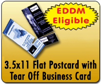 3.5x11 Perf PC - Direct Mail | Cheapest EDDM Printing