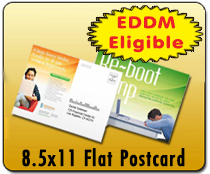 8.5x11 Flat PC - Direct Mail | Cheapest EDDM Printing