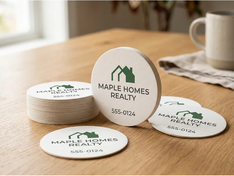 2.5″ Diameter Circle Business Cards