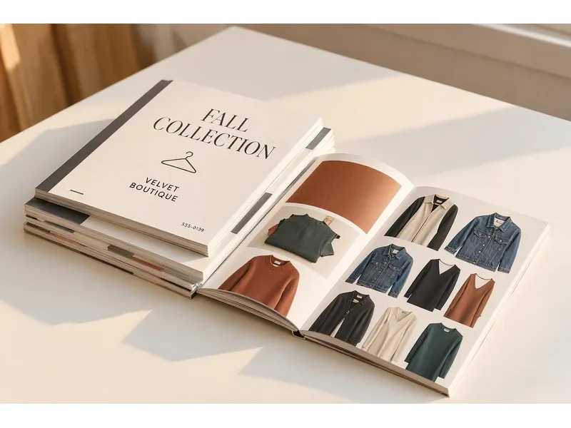 9″ × 12″ Catalogs · Saddle Stitched