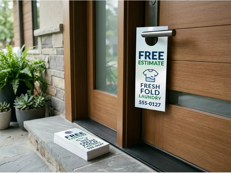 3.5″ × 8.5″ Door Hangers