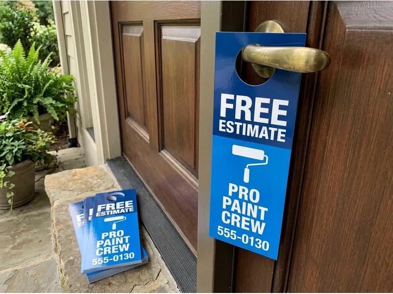 5.5″ × 17″ Door Hangers