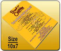 10x7 - Postcards & Rackcards | Cheapest EDDM Printing