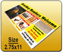 2.75x11 - Postcards & Rackcards | Cheapest EDDM Printing