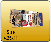 4.25x11 - Postcards & Rackcards | Cheapest EDDM Printing